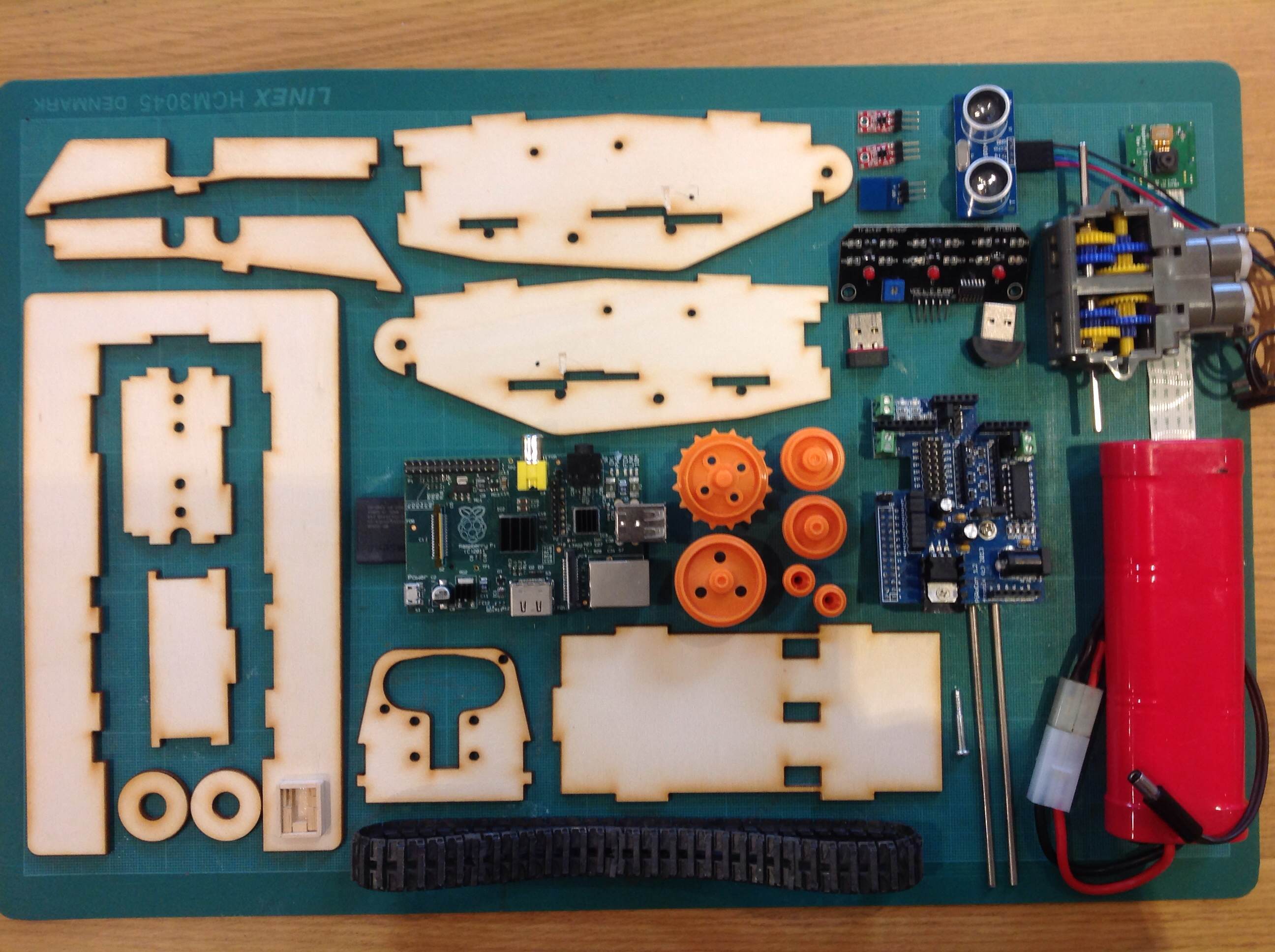 KEITH MK4 parts layout